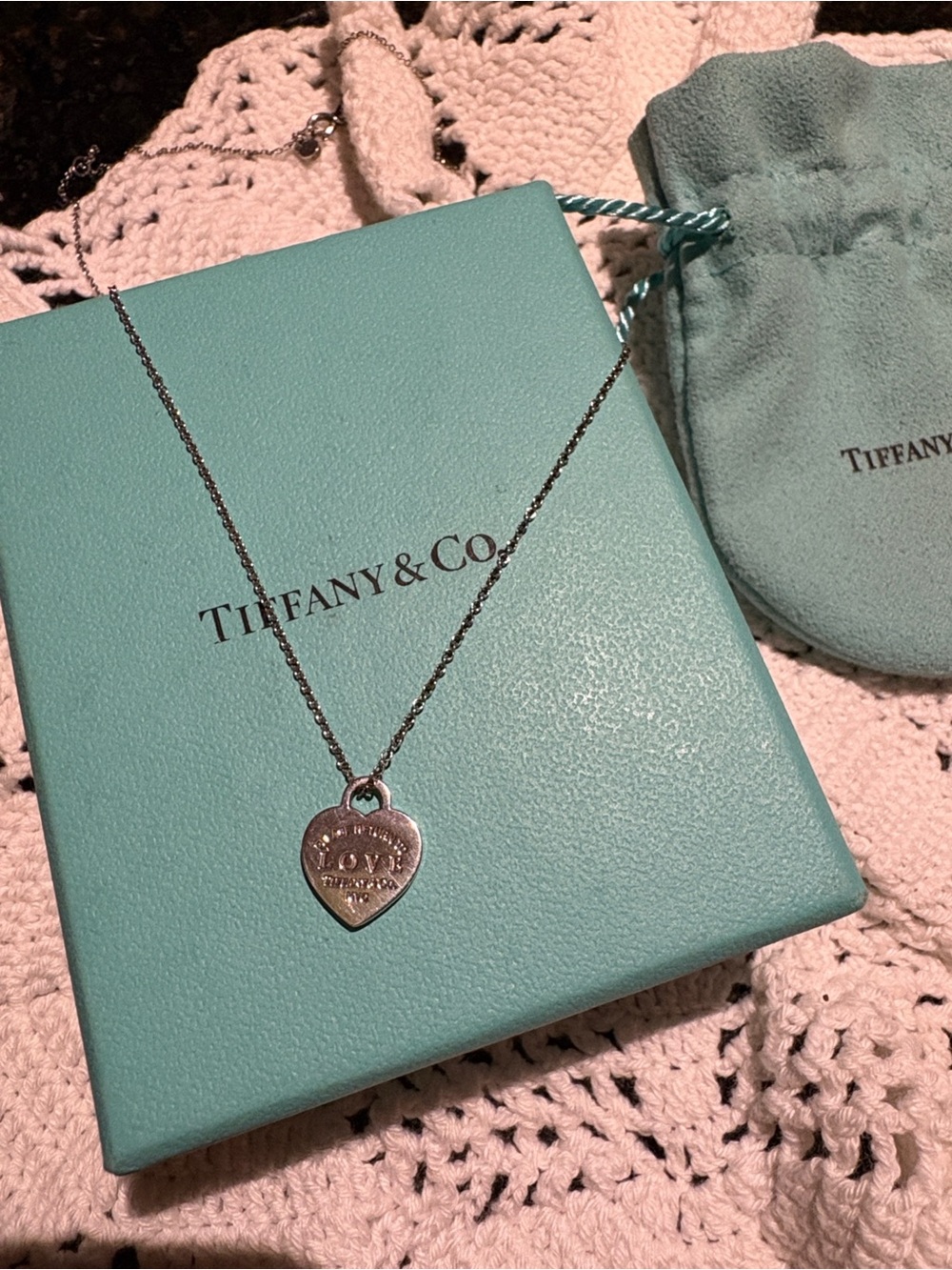 🩵🩵Authentic Return to Tiffany & Co. Sterling Silver Necklace